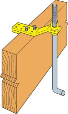 Simpson Strong-Tie AM-1/2 Anchor Mate, 1/2"