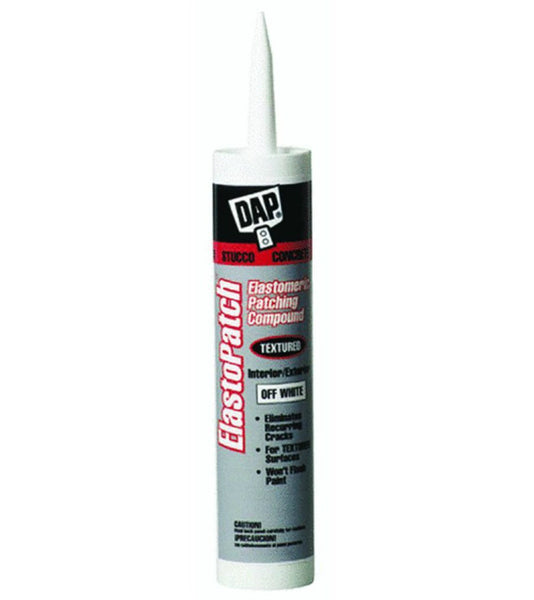 Dap® 12286 Elastopatch® Textured Flexible Patching Compound, 10.1 Oz, Off White