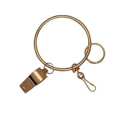 Hy-Ko KC113 Jailer Key Ring with Whistle