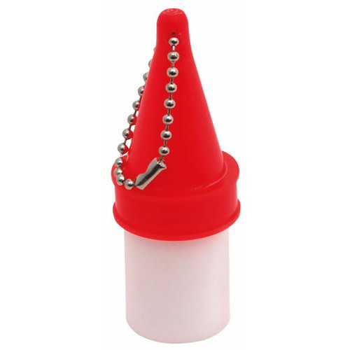 Hy-Ko KC158 Glo Buoy Floating Key Ring with Beaded Chain