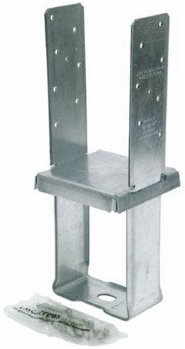 Simpson Strong-Tie CBSQ66-SDS2 Galvanized Standoff Base, 6 x 6