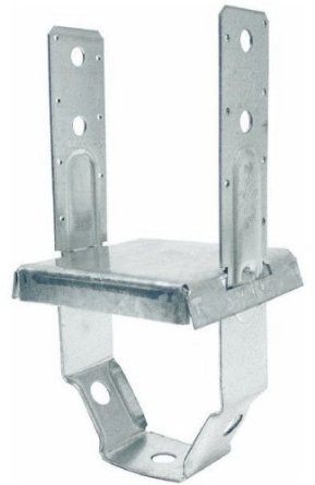 Simpson Strong-Tie PBS66 Stand Off Post Base, 12-Gauge, 6" x 6"