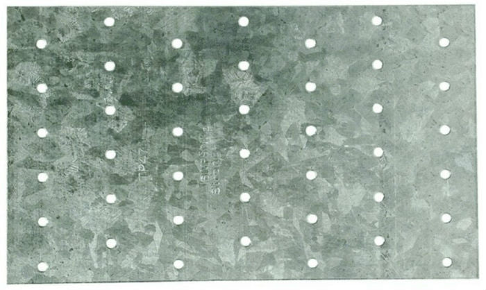Simpson Strong-Tie TP47 Galvanized Tie Plate, 20 Gauge, 4-1/8" x 7"