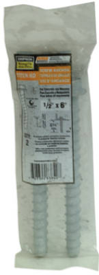 Simpson Strong-Tie THD50600HMG-RP2 Titan Heavy Duty Anchor, 1/2" x 6", 2 Pack