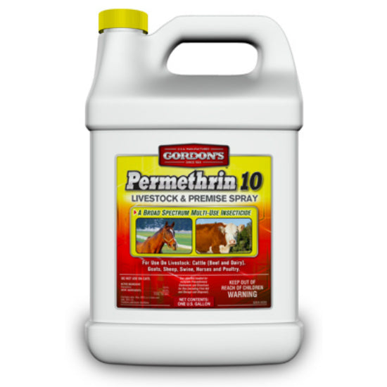 Gordon's® 9291072 Permethrin-10 Livestock & Premise Spray Concentrate, 1-Gallon