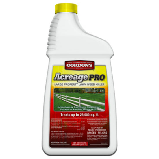 Gordon's® 8671086 Acreage Pro® Concentrate Large Property Lawn Weed Killer, 1-Qt