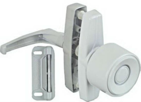 National Hardware® N212-993 Universal Knob Latch, White
