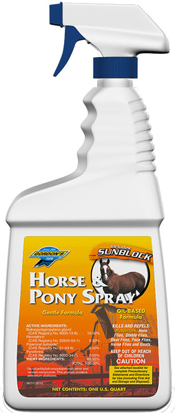 Gordon's® 9671112 Ready-To-Use Horse & Pony Spray, 32 Oz
