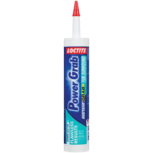 Loctite® 1363138 Power Grab® Tub Surround Construction Adhesive, 10 Oz