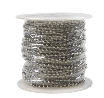 Hy-Ko KBC198S Stainless Steel Ball Chain, #6, 100'