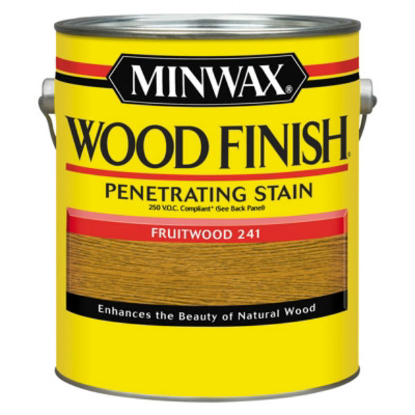 Minwax® 71080 Wood Finish™ 250 VOC Compliant Penetrating Stain, Fruitwood, 1 Gal