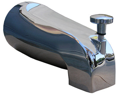 Lasco 08-1037 Bathtub Diverter Spout, Chrome
