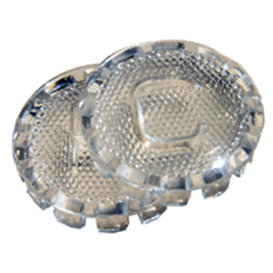 Lasco 0-6019 Hot/Cold Faucet Button, Clear