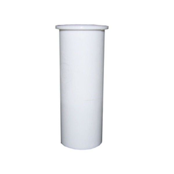 Lasco 03-4307 PVC Flanged Kitchen Drain Tailpiece, 1-1/2" x 12", White