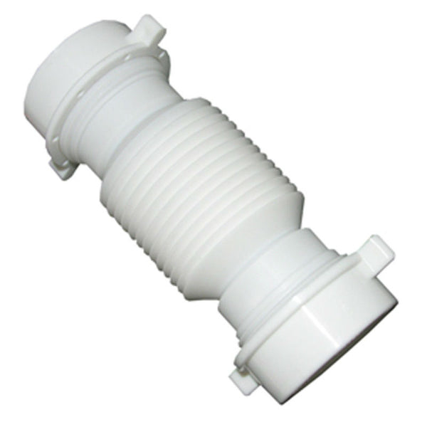 Lasco 03-4355 Plastic Flexible Universal Slip Coupling, White