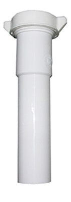 Lasco 03-4325 Slip Joint Extension with Nut and Washer, White