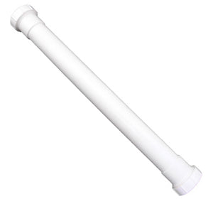 Lasco 03-4327 Double Ended Slip Joint Extension, 1-1/2" X 16", White