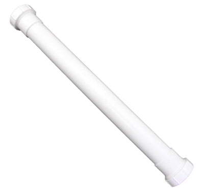 Lasco 03-4327 Double Ended Slip Joint Extension, 1-1/2" X 16", White