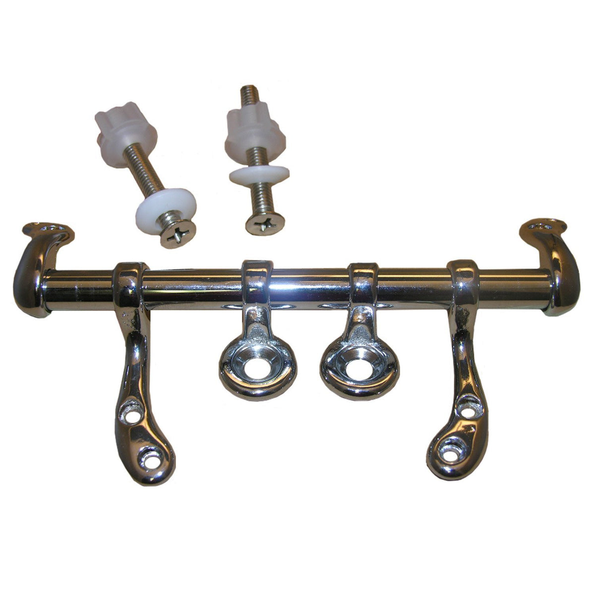 Lasco 14-1051 Replacement Toilet Seat Hinge with Bolts & Nuts, Chrome