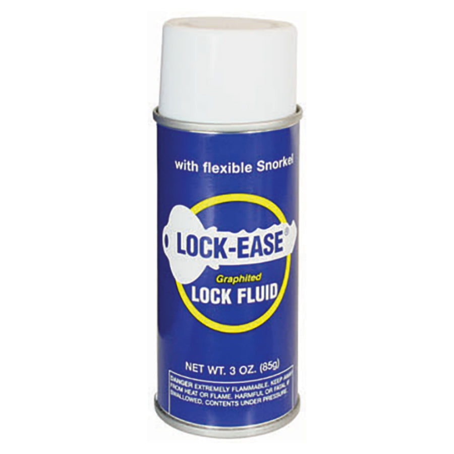 Ags® LE-5 Lock-Ease® Graphite Lock Fluid with Flexible Snorkel, Aerosol, 3 Oz