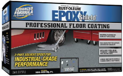 Epoxy Shield Professional Floor Coating Kit, Dark Gray