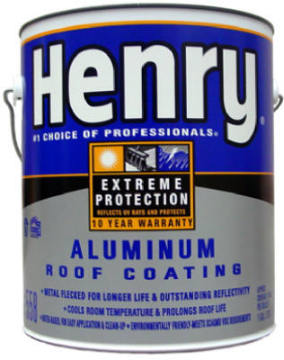 Henry® Company HE558107 Aqua-Brite™ Aluminum Roof Coating, Gallon