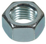 Hillman Fasteners 660002 Steel Hex Nut, 5/16"-18, Zinc, 25 Lb