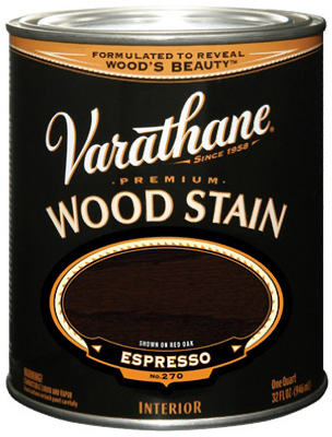 Varathane 241414 Premium Oil Based Wood Stain 1/2 Pt, Espresso