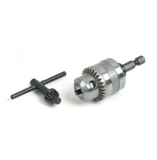 Jacobs® 30248 Adapt-A-Drive Chuck with Hex Shank, 1/4"