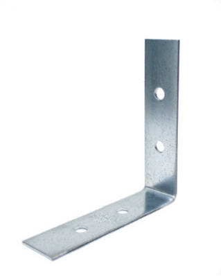 Simpson Strong-Tie A66 Galvanized Steel Angle, 12-Gauge