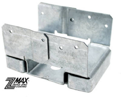 Simpson Strong-Tie ABA46Z Z-Max Standoff Post Base, 14-gauge, 4 x 6