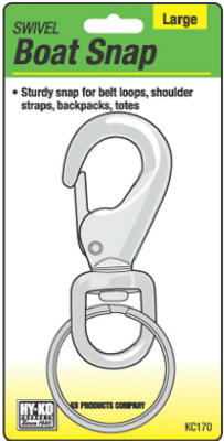 Hy-Ko KC170 Heavy-Duty Swivel Boat Snap, Large