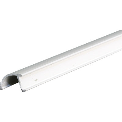 Slide-Co P-7861 Snap In Rigid Vinyl Glass Retainer, 72", White