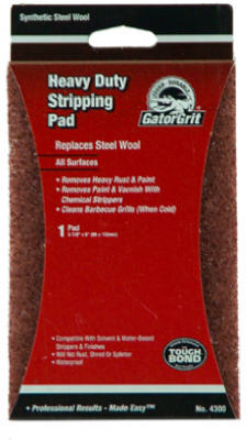 Ali 7322 Heavy Stripping Synthetic Steel Wool, 3-7/8"x6"