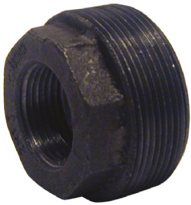 Pannext Black Hex Bushing, 2"x1/2"