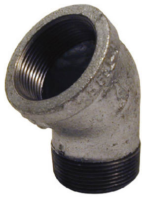 Pannext Galvanized Street Elbow, 1-1/4"