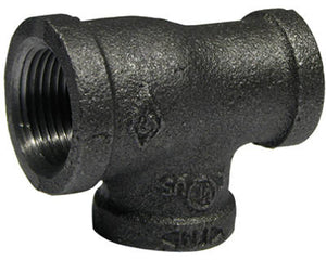 Pannext Double Reducing Tee, 3/4"x1/2"x1/2"