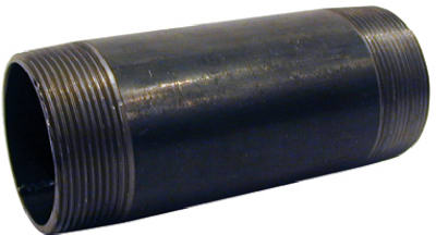 PanNext NB-1260 Nipple 1-1/4" x 6", Black