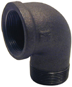 PanNext B-S9012 Street Elbow 1-1/4", Black