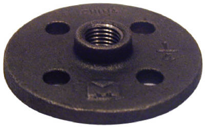 PanNext B-FLF02 Floor Flange 1/4", Black