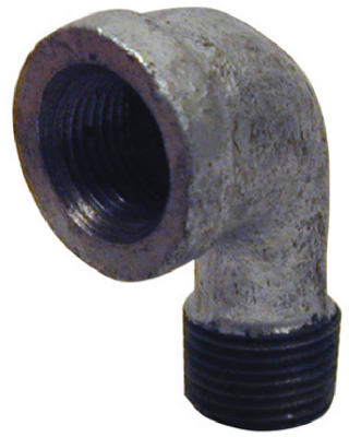 PanNext G-S9005 Galvanized Street Elbow, 1/2"