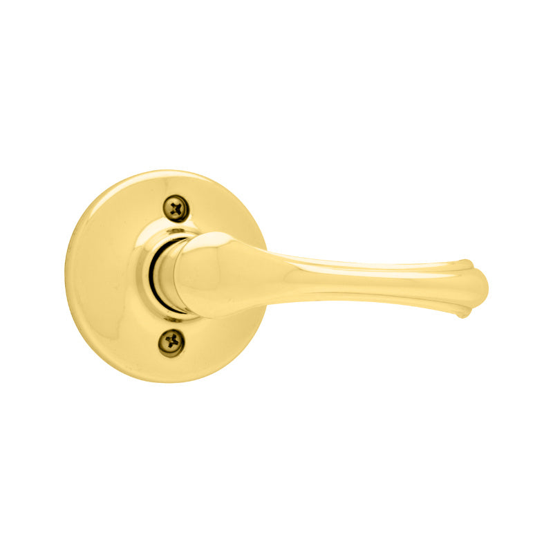 Kwikset® 488DNL-3-CP Security Dorian Half Inactive/Dummy Lever, Polished Brass