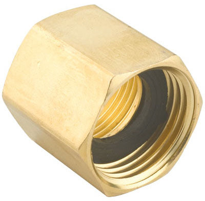Gilmour 7FP7FH Double Female Connector, Brass, 3/4"x3/4"