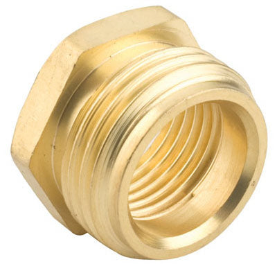 Gilmour 7MH5FP Male/Female Connector, Brass, 3/4" x 1/2"