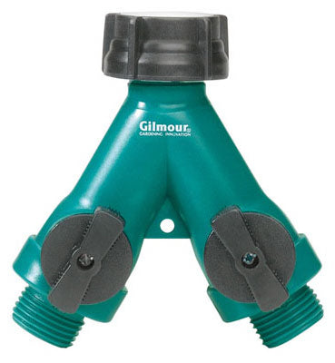 Gilmour AY2FF Dual Shut Off Connector, Polymer
