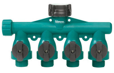 Gilmour AY4FF Full Flow Poly 4-Way Connector