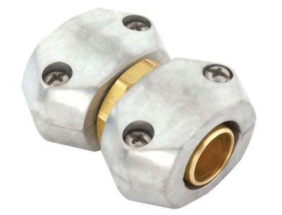Gilmour 01HMZ Zinc Hose Mender, Fits All 5/8" Or 3/4" Hose