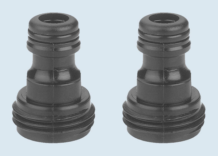 Gilmour 829084-1002 Male Hose End Quick Connector, 2-Pack