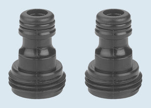 Gilmour 829084-1002 Male Hose End Quick Connector, 2-Pack