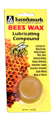 Lundmark 9105W.7 Bees Wax Lubricating Compound, 0.7 oz